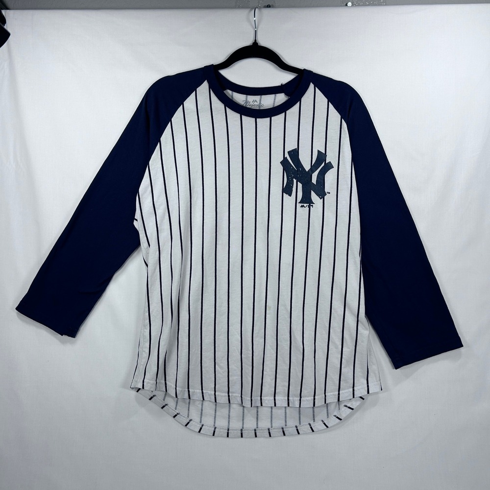 2000S Majestic Threads New York Yankees Aaron Judge 99 Baseball Jersey Size XL